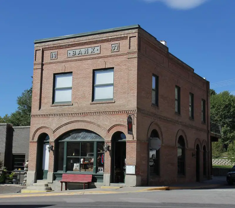 Farmers And Merchants State Bank At Eureka Mt