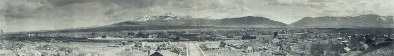 Panoramic View Livingston Montana