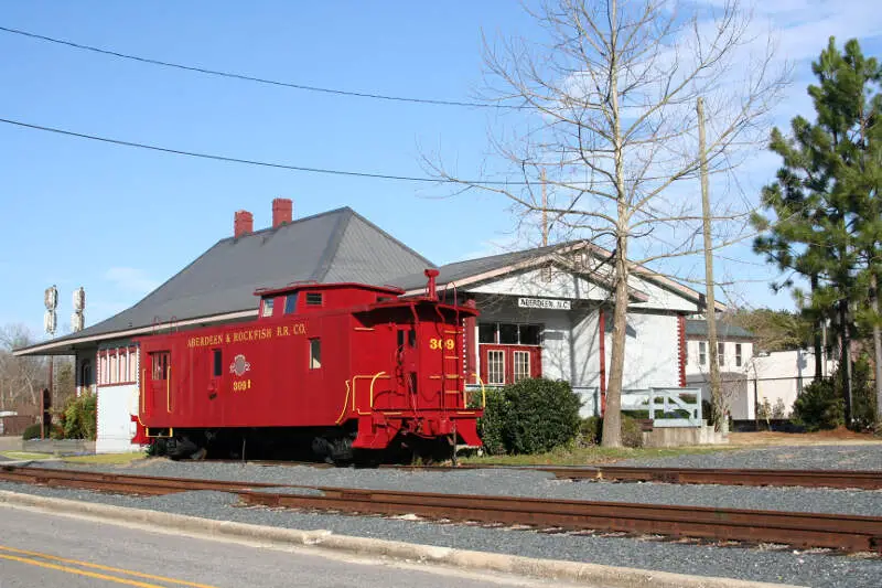 Aberdeen Train Stationc North Carolina