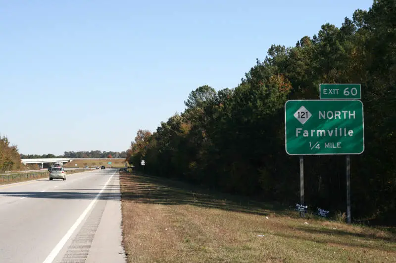 Us Route Exit To North Farmville