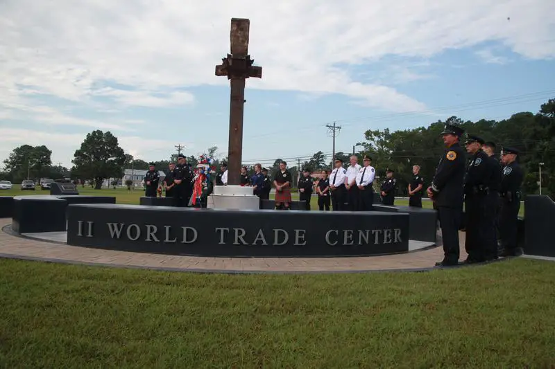 A Moment To Reflectc Havelockc Cherry Point Communities Pay Respects At  Memorial Plaza M Fl