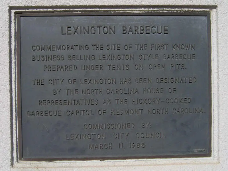 Lexington Nc Barbecue Sign