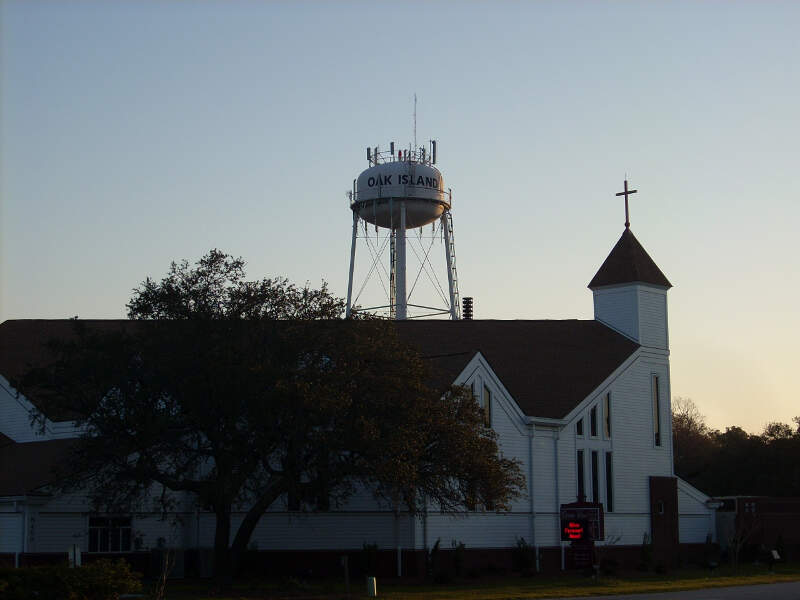 Oak Island Water Tower