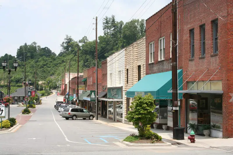 Downtown Spruce Pine Nc