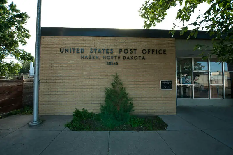 Post Office In Hazenc North Dakota