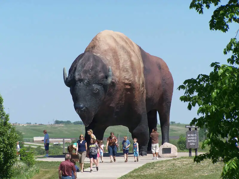 Worlds Largest Buffalo Monument