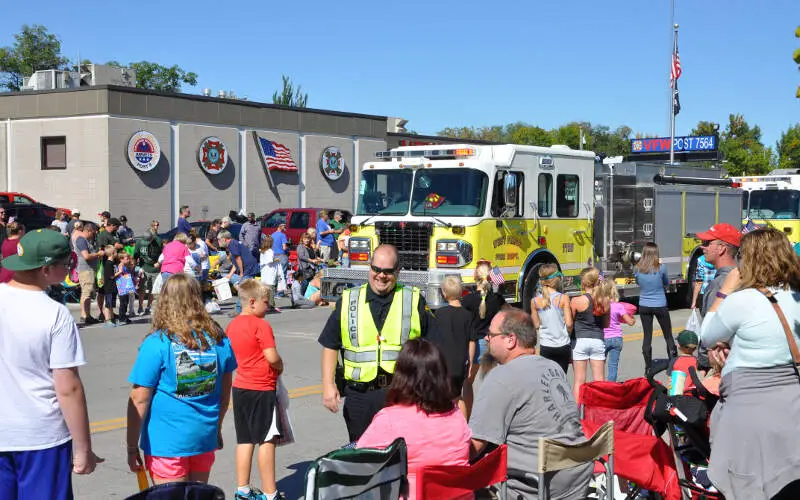 West Fest  Fire Department And Police Department