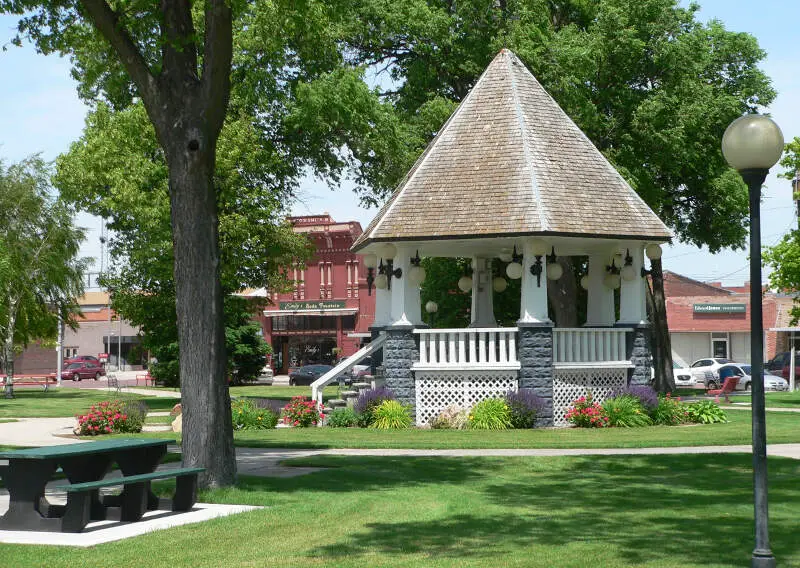 Broken Bowc Nebraska Bandstand From E