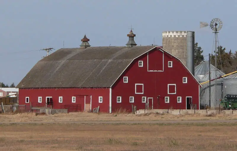 Nelson Farm Merrick Countyc Nebraska Barn From Se
