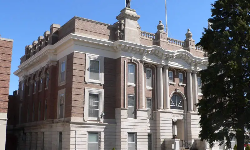 Dawson Countyc Nebraska Courthouse From Nw