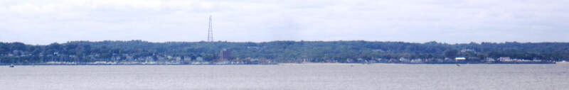 Atlantic Highlands From Sandy Hook