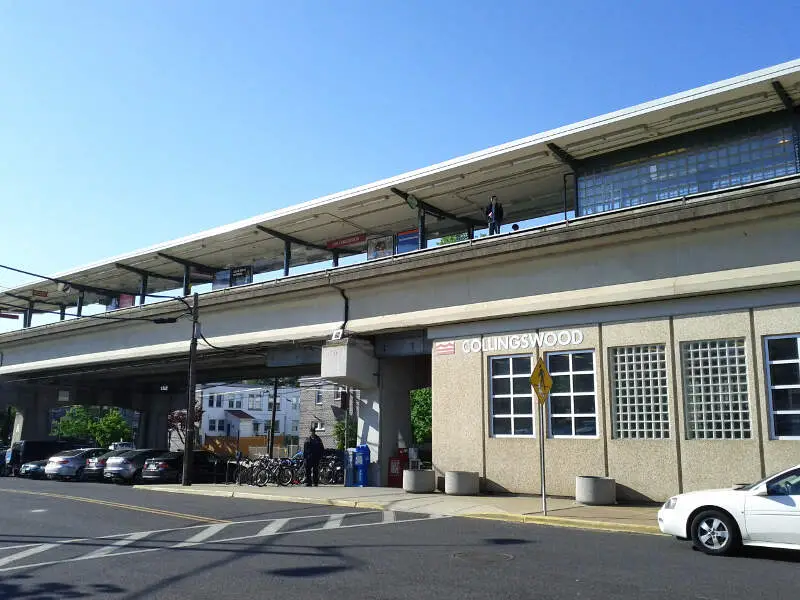 Collingswood Patco Station In Collingswoodc Nj