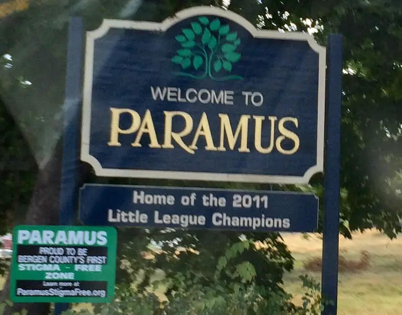 Paramus Welcome Sign