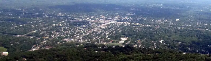 Plainfieldc New Jersey Aerial View