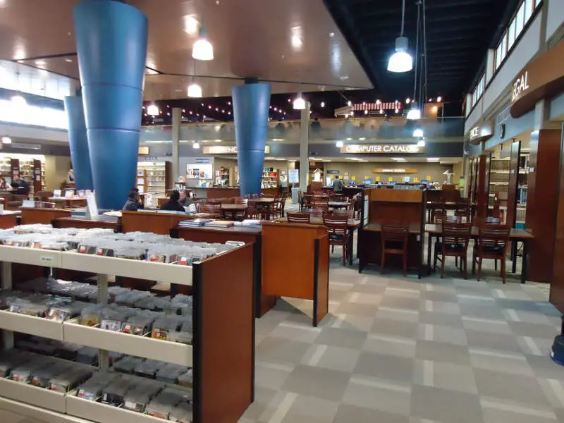 Monmouth County Library Eastern Branch Interior View