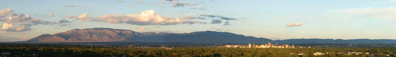 Albuquerque Pano Sunset