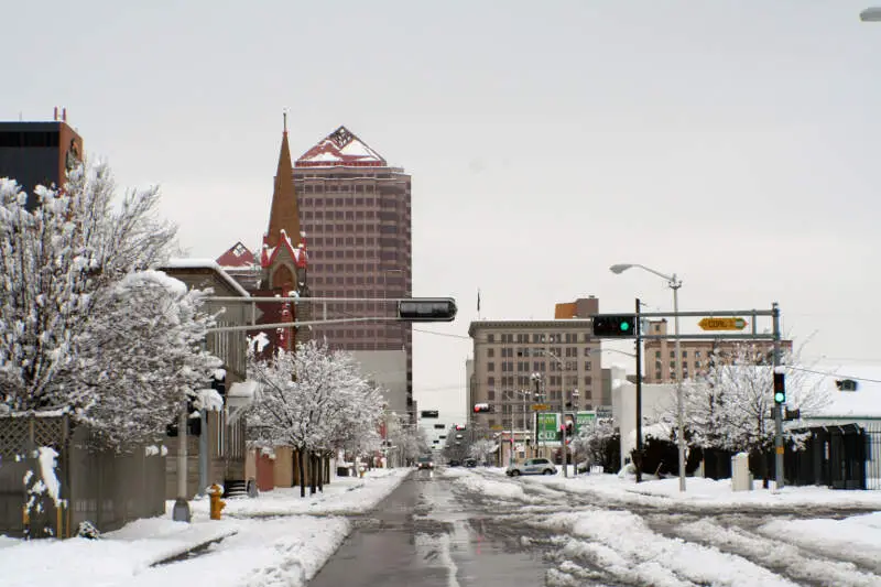 Snowyalbuquerquedowntown