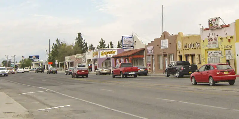 Anthony New Mexico Main Street