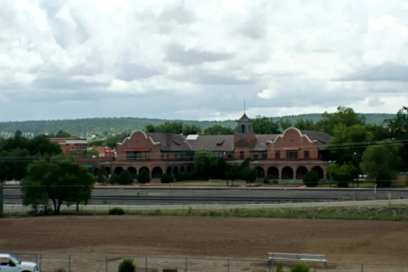 Rail Station In Las Vegasc New Mexico