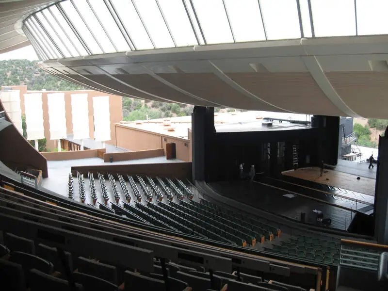 Santa Fe Opera Interior View From Section