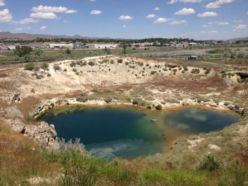 View Across The Elko Hot Hole