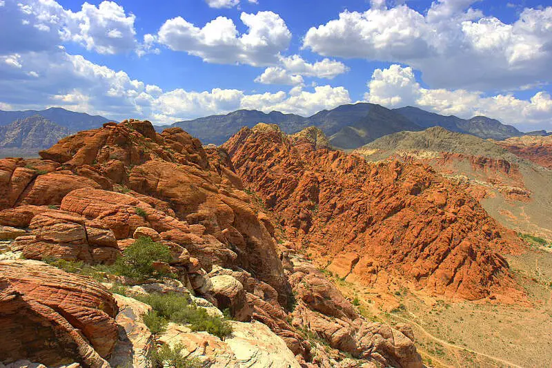 Calico Basin Red Rock Cumulus Mediocris