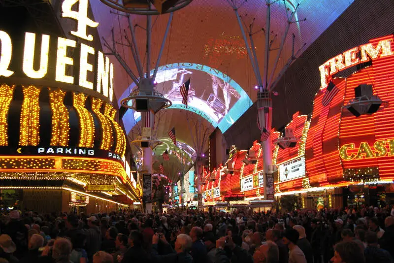 Fremont Street Experiencec Las Vegas Nv