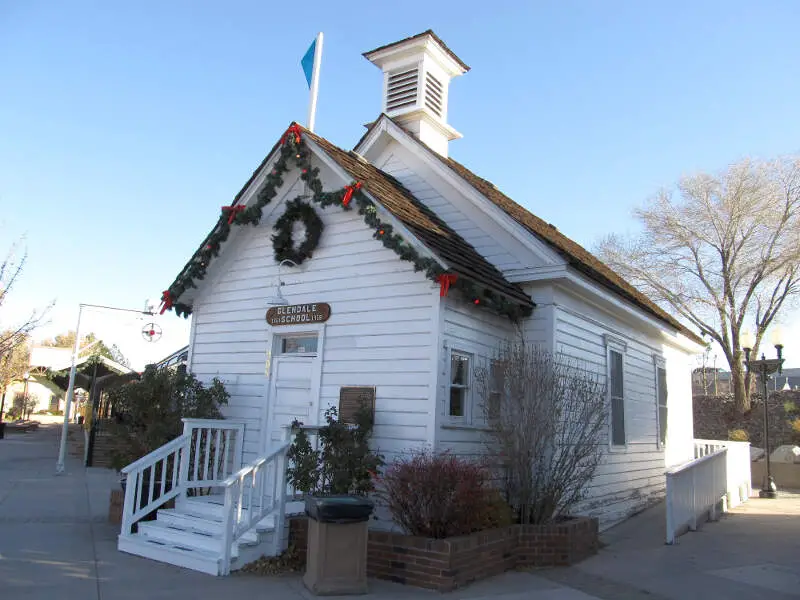 Old Glendale Schoolc Sparksc Nevada