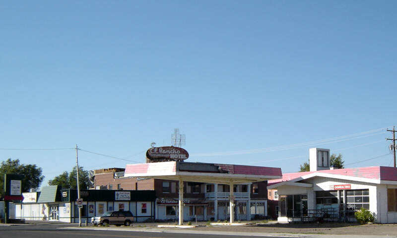 El Rancho Hotel Closed Wells Nv  Panoramio