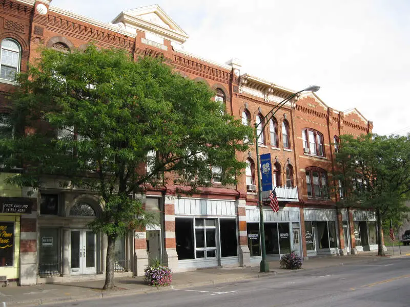 South Peterboro Street Commercial Historic District Sept