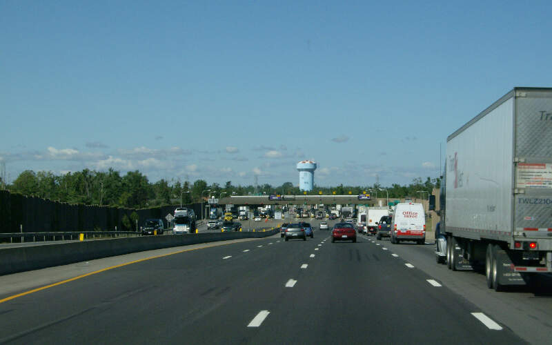 Thruway Toll Barrier At Williamsville Ny