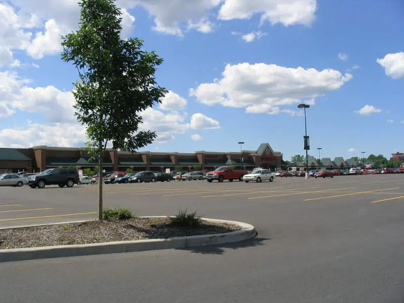 Town Center In The Village Of Fayetteville In New York