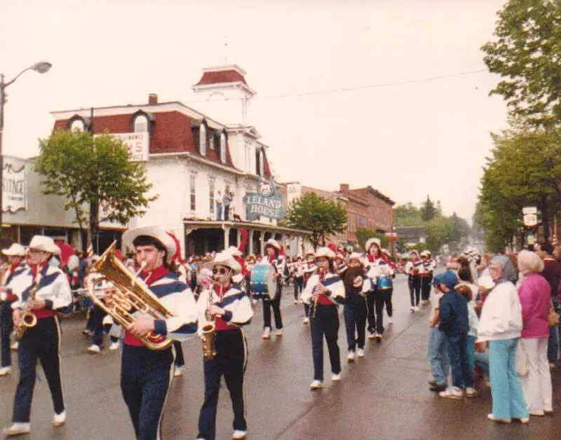 Gowanda High School Marching Band At Springville Pageant Of Bandsc