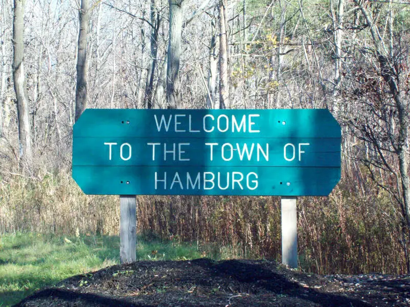 Hamburg Ny Welcome Sign Nov