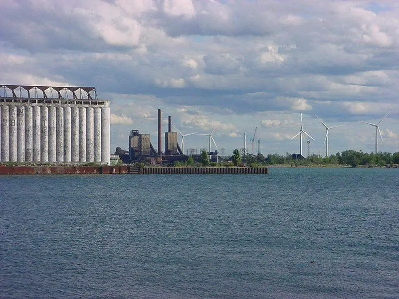 Windmills At Lackawannac New York