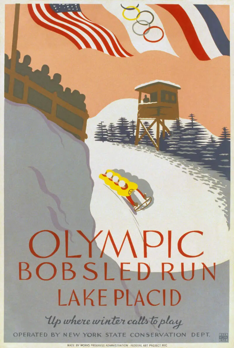 Olympic Bobsled Run Lake Placid