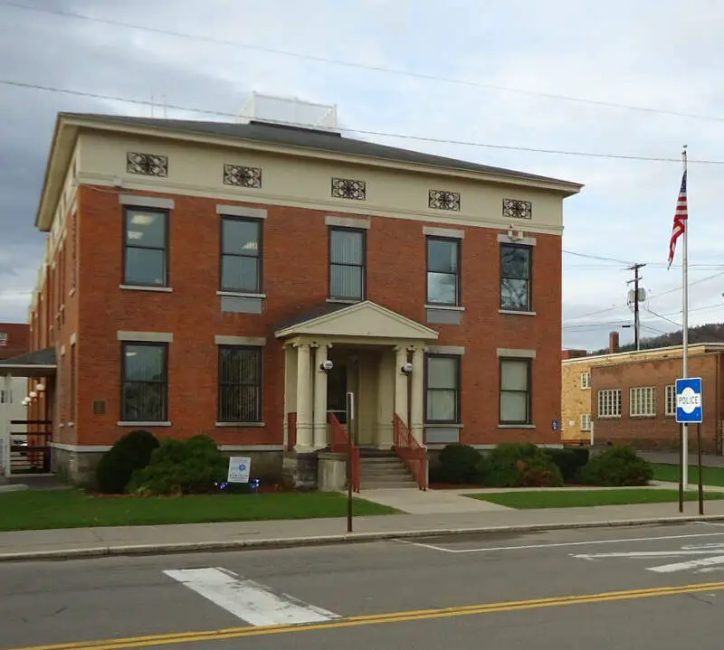 City Of Norwich In New York State Police Station