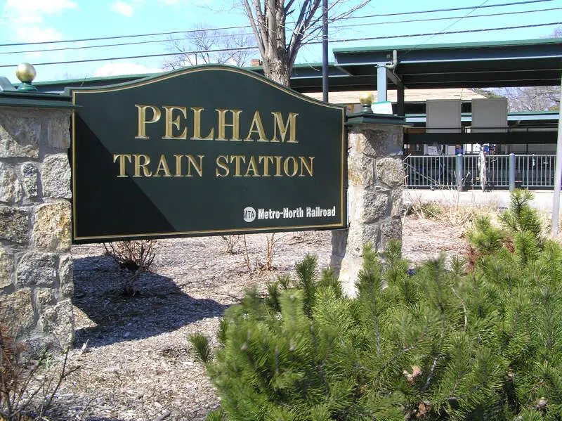 Pelham Train Station April