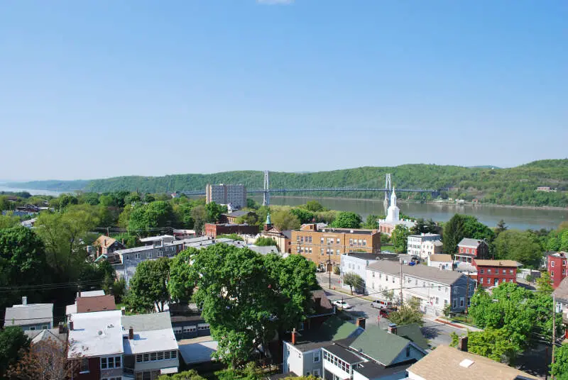 Poughkeepsiec Ny Spring Birds Eye View