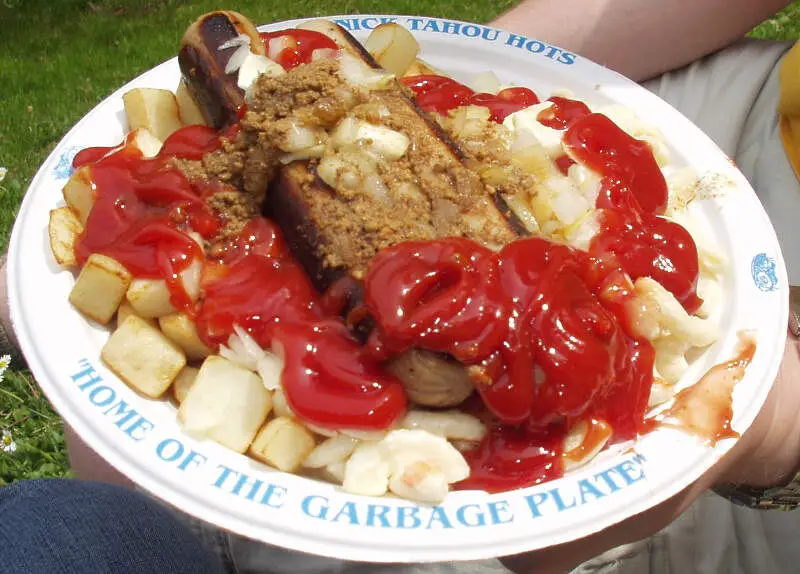 Nick Tahous Garbage Plate