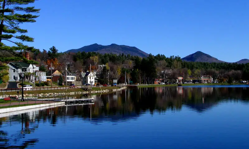 Saranac Lake  Lake Flower