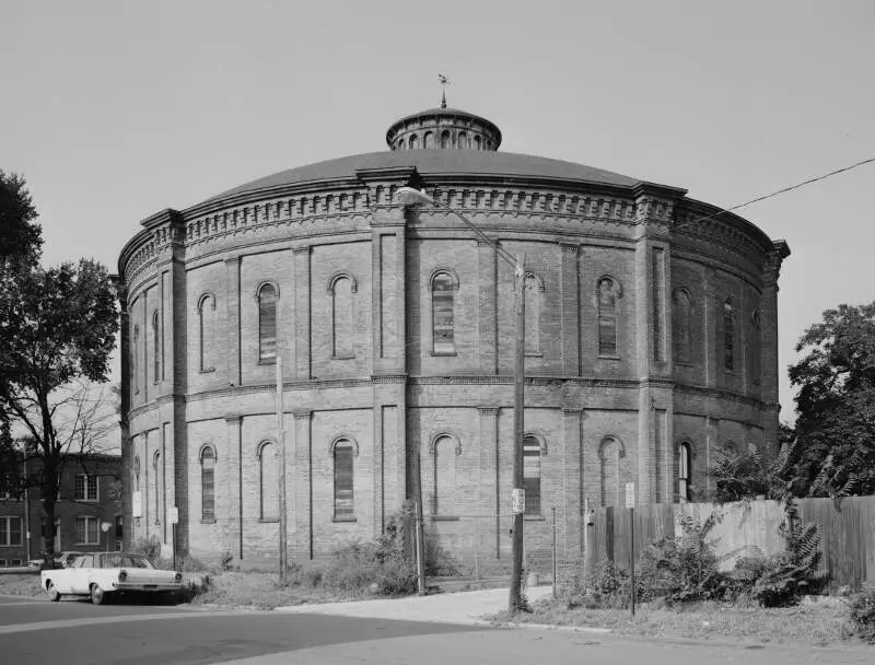 Troy Gas Light Companyc Gasholder Housec Jefferson Street Fifth Avenuec Troy Rensselaer Countyc New York