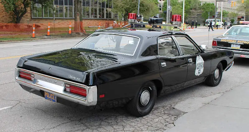 Barberton Ohio Police Ford Galaxie