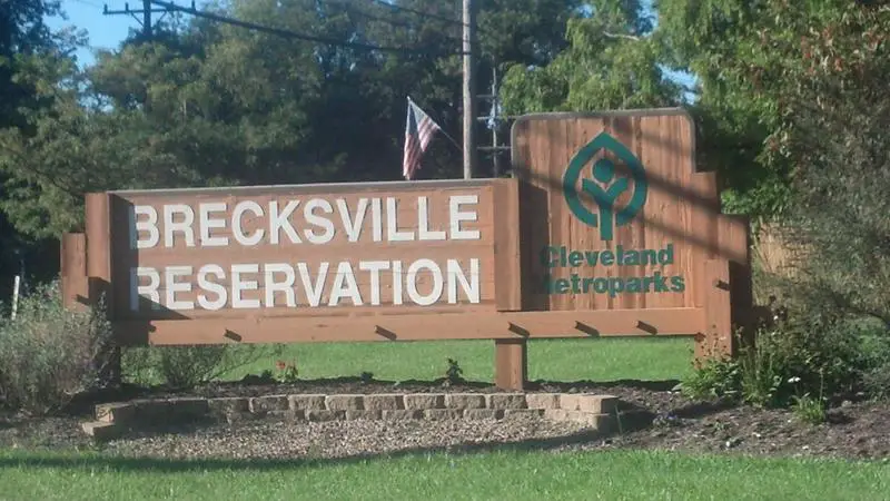 Brecksville Oh Entrance Sign