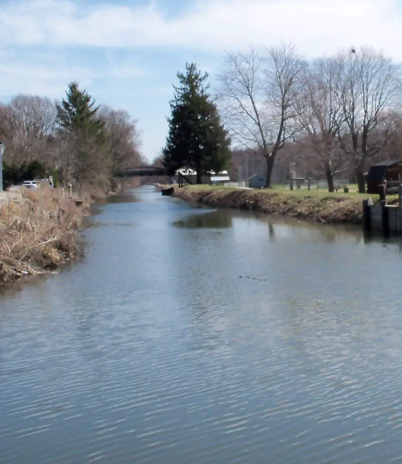 Ohio Erie Canal In Canal Fulton