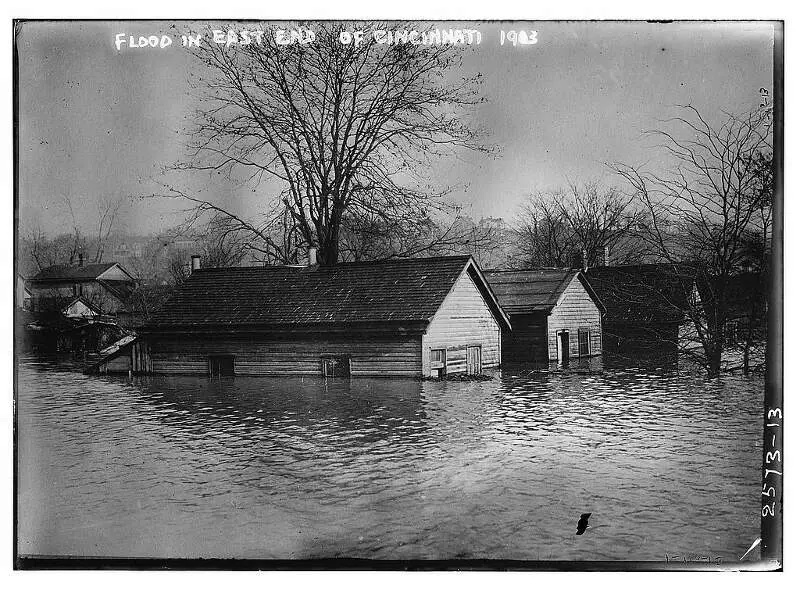 Flood In East End Of Cincinnati  Loc