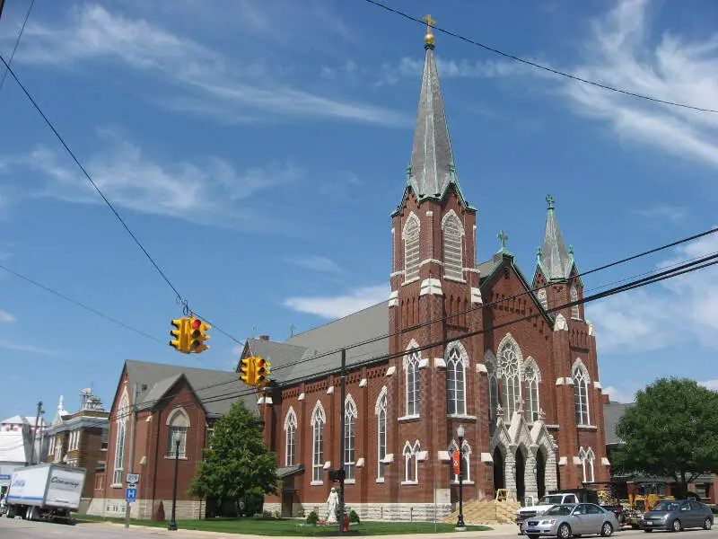 Holy Trinity Church In Coldwaterc Front And Western Side