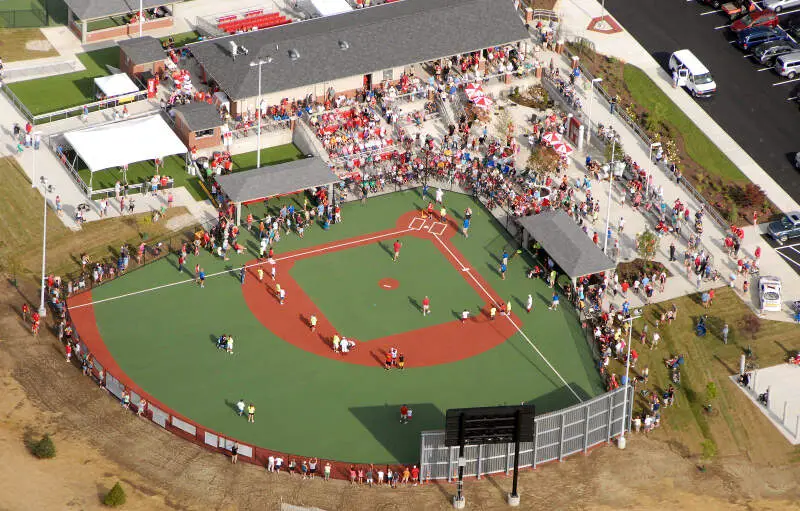 Miracle League Fairfield Opening Aerial