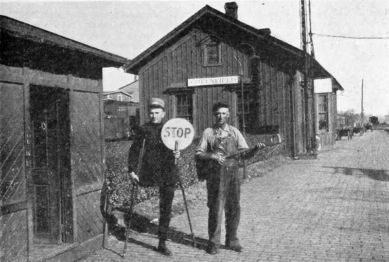 Depot In Greenfieldc Ohio