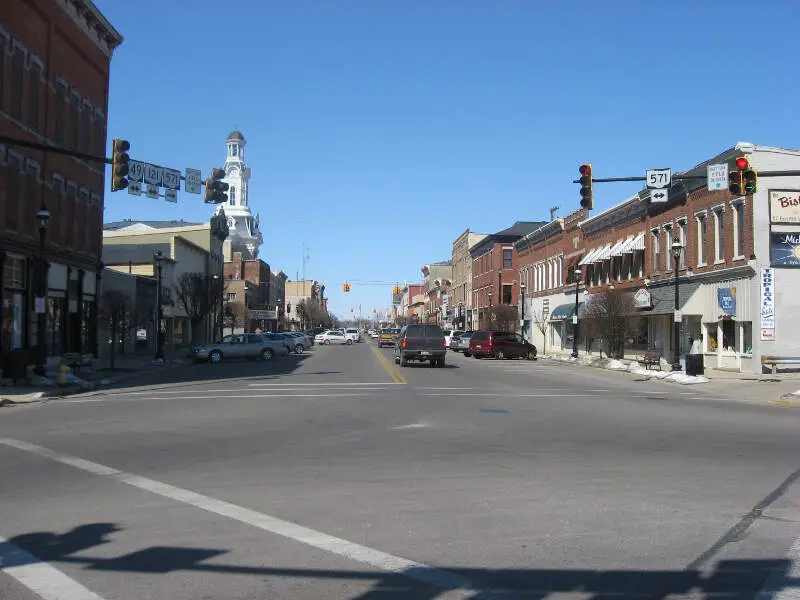 Main And Broadway In Greenville